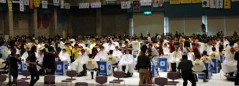 第６８回全国理容競技大会（会場はサンメッセ香川）
