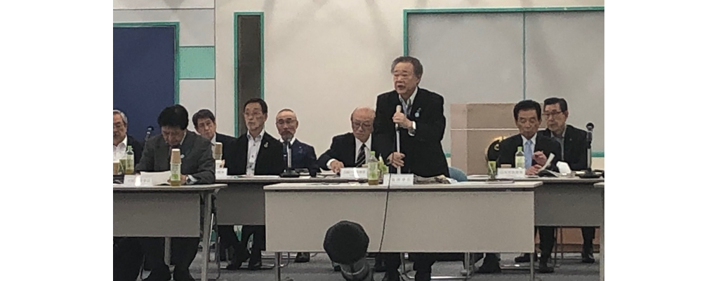 全国理容生活衛生同業組合連合会の大森利夫理事長